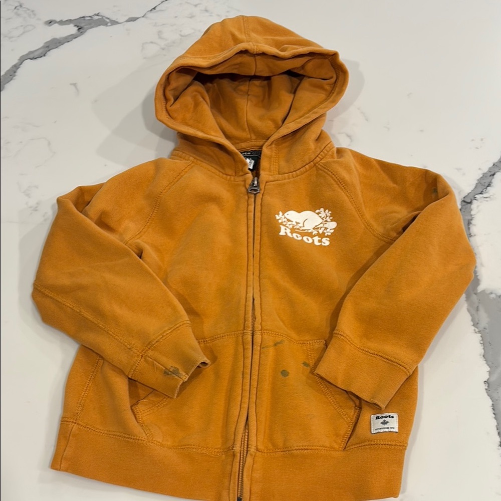 Roots Kids Yellow 5T Hoodie